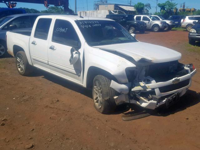 1GCDSCFE8C8169947 - 2012 CHEVROLET COLORADO L WHITE photo 1