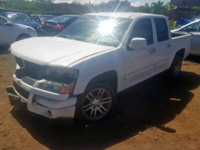 1GCDSCFE8C8169947 - 2012 CHEVROLET COLORADO L WHITE photo 2