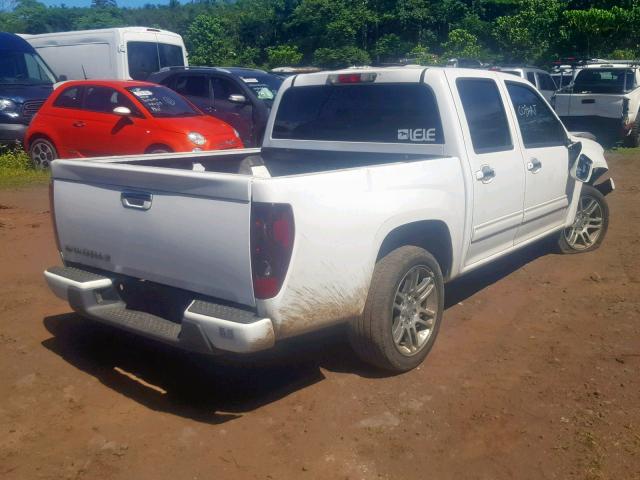 1GCDSCFE8C8169947 - 2012 CHEVROLET COLORADO L WHITE photo 4