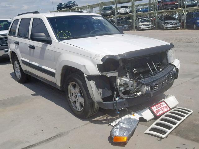 1J8HR48N45C560683 - 2005 JEEP GRAND CHER WHITE photo 1