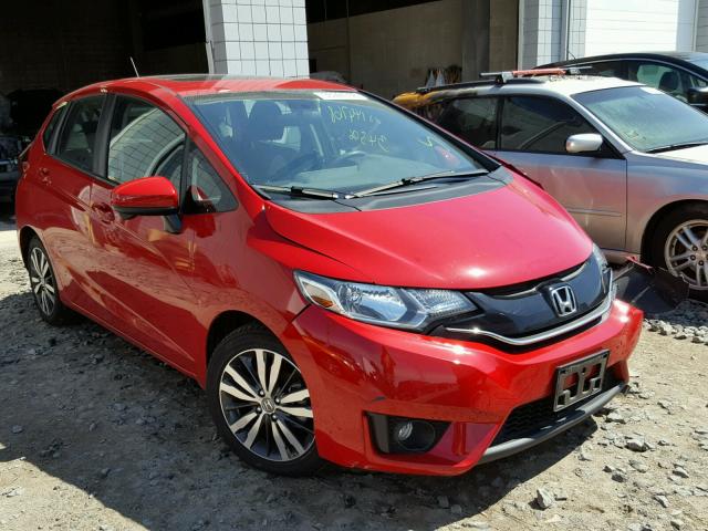 3HGGK5H86FM748856 - 2015 HONDA FIT EX RED photo 1