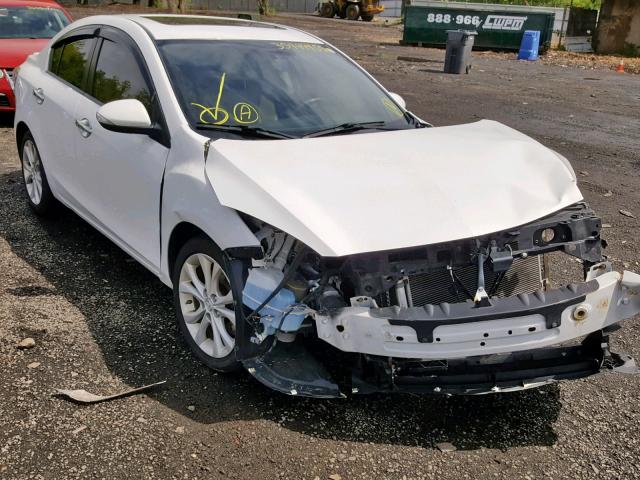 JM1BL1S65A1126583 - 2010 MAZDA 3 S WHITE photo 1