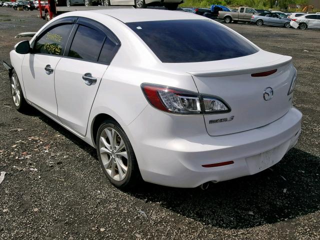 JM1BL1S65A1126583 - 2010 MAZDA 3 S WHITE photo 3