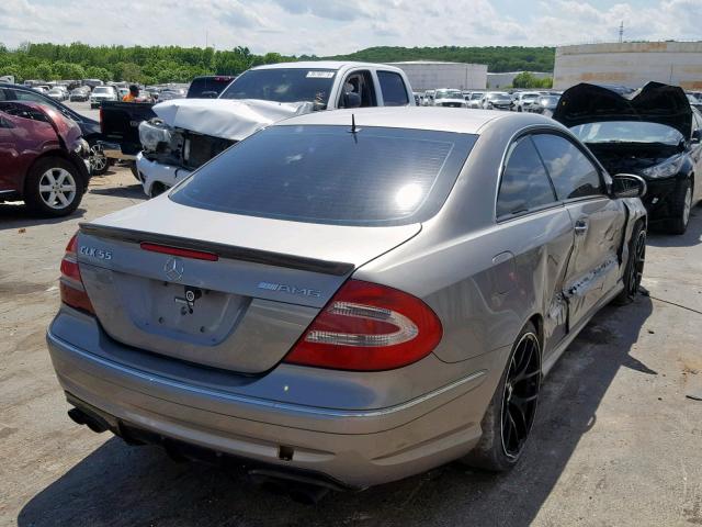 WDBTJ76H73F048899 - 2003 MERCEDES-BENZ CLK 55 AMG TAN photo 4