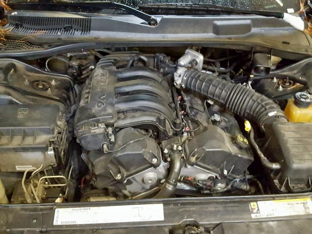 2C3KA43R36H476954 - 2006 CHRYSLER 300 BLACK photo 7