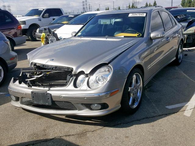 WDBUF56JX6A773735 - 2006 MERCEDES-BENZ E 350 GRAY photo 2