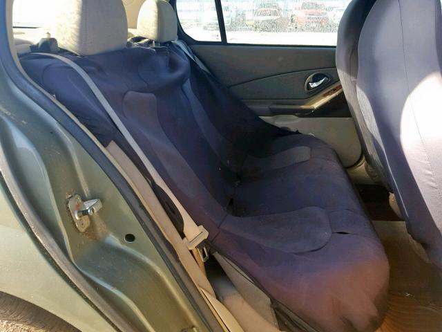 1G1ZS51F16F119210 - 2006 CHEVROLET MALIBU LS GREEN photo 6