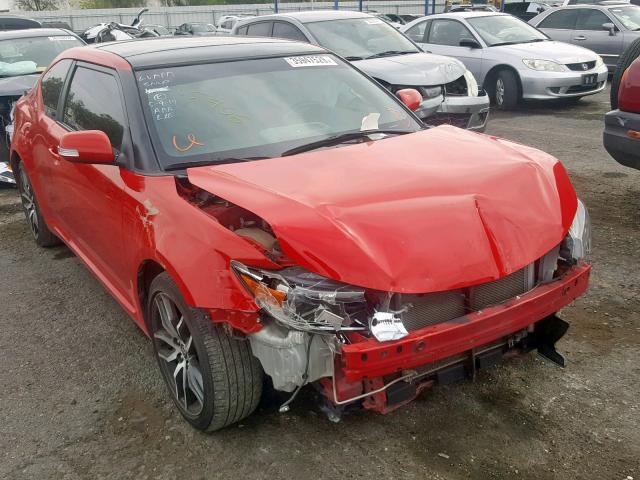 JTKJF5C7XGJ016972 - 2016 TOYOTA SCION TC 红色 照片 1