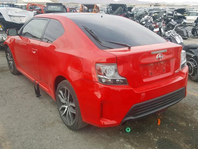 JTKJF5C7XGJ016972 - 2016 TOYOTA SCION TC 红色 照片 3