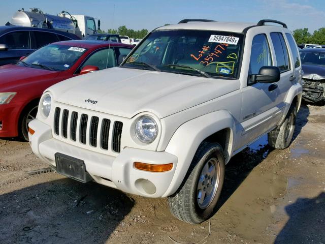 1J4GL58K52W202626 - 2002 JEEP LIBERTY LI WHITE photo 2