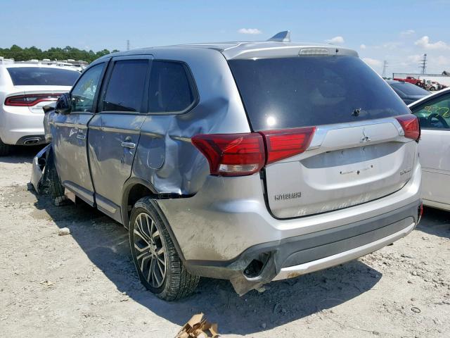 JA4AD2A34JJ001980 - 2018 MITSUBISHI OUTLANDER 银色 照片 3