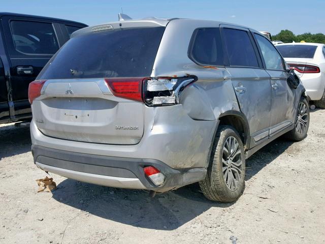 JA4AD2A34JJ001980 - 2018 MITSUBISHI OUTLANDER 银色 照片 4