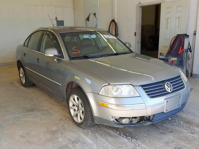 WVWPD63B24E296604 - 2004 VOLKSWAGEN PASSAT GLS GRAY photo 1