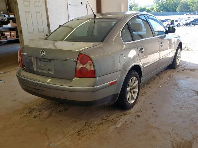 WVWPD63B24E296604 - 2004 VOLKSWAGEN PASSAT GLS GRAY photo 4