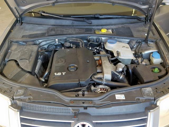 WVWPD63B24E296604 - 2004 VOLKSWAGEN PASSAT GLS GRAY photo 7