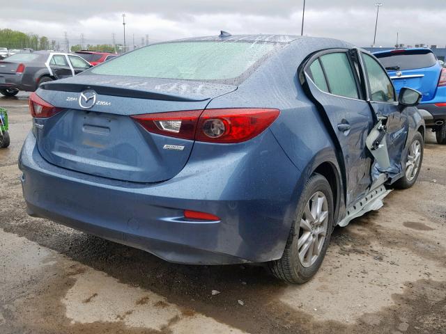 3MZBM1W75GM307952 - 2016 MAZDA 3 TOURING BLUE photo 4