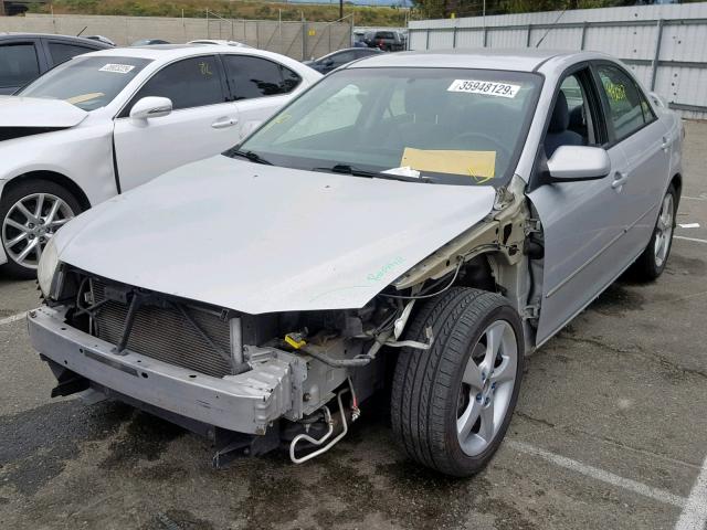 1YVHP80C055M76633 - 2005 MAZDA 6 I SILVER photo 2