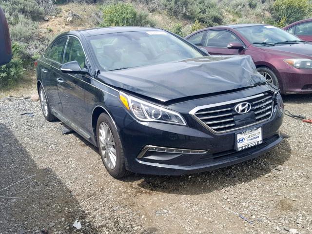 5NPE34AFXFH079275 - 2015 HYUNDAI SONATA SPO BLACK photo 1