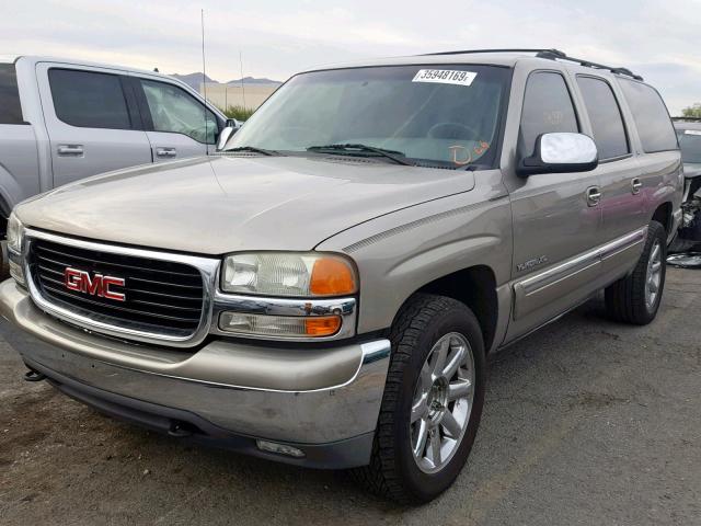 3GKFK16T01G150560 - 2001 GMC YUKON XL K TAN photo 2