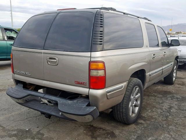 3GKFK16T01G150560 - 2001 GMC YUKON XL K TAN photo 4