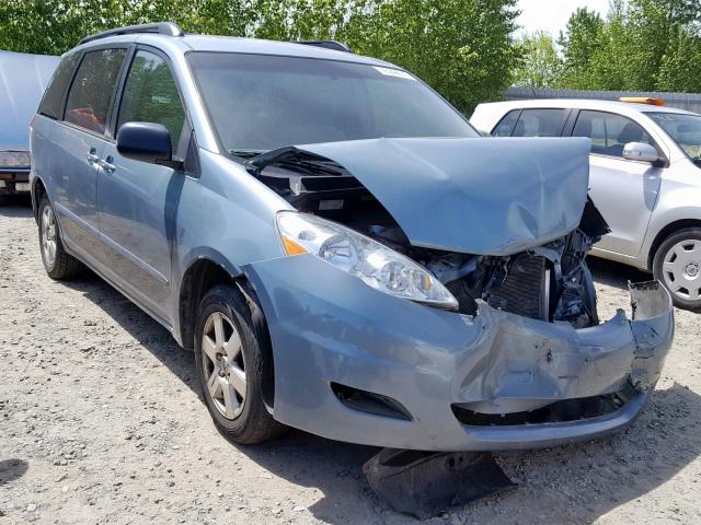 5TDZK23C19S257200 - 2009 TOYOTA SIENNA CE/ BLUE photo 1