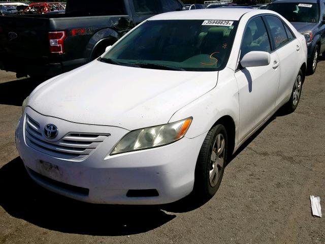 4T1BE46K57U584274 - 2007 TOYOTA CAMRY NEW WHITE photo 2