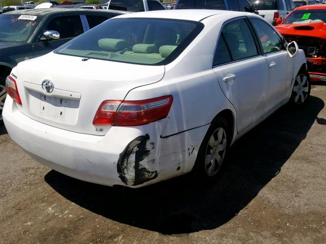 4T1BE46K57U584274 - 2007 TOYOTA CAMRY NEW WHITE photo 4