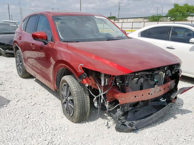 JM3KFADM8J0386136 - 2018 MAZDA CX-5 GRAND RED photo 1