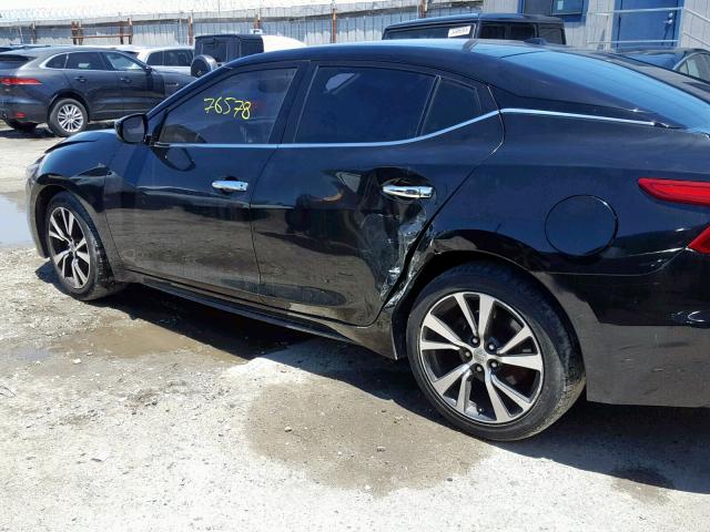 1N4AA6APXGC389244 - 2016 NISSAN MAXIMA 3.5 BLACK photo 9