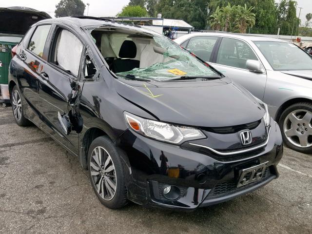 JHMGK5H7XGX021445 - 2016 HONDA FIT EX BLACK photo 1