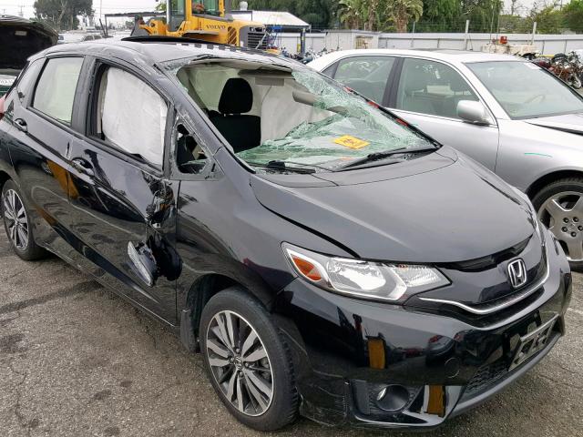 JHMGK5H7XGX021445 - 2016 HONDA FIT EX BLACK photo 10