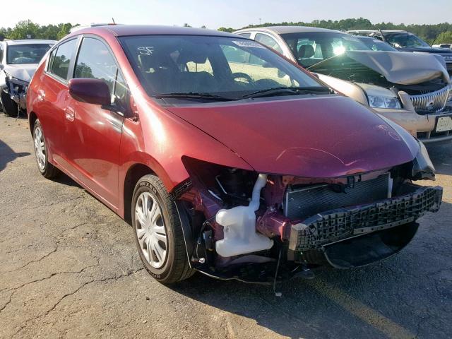 JHMZE2H53AS024544 - 2010 HONDA INSIGHT LX RED photo 1