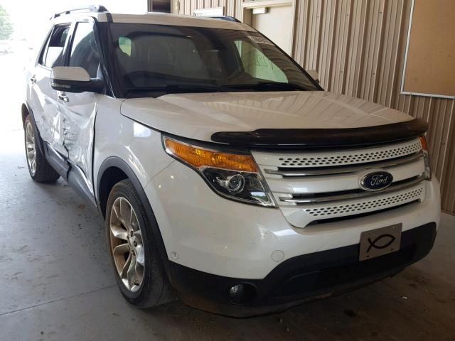 1FM5K7F86DGA65451 - 2013 FORD EXPLORER L WHITE photo 9