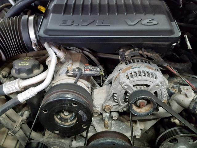 1J8HG48K46C332485 - 2006 JEEP COMMANDER SILVER photo 7