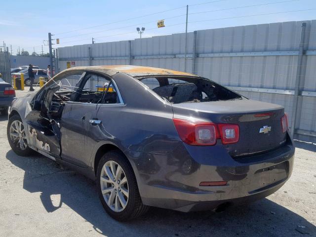 1G11H5SA2DF243661 - 2013 CHEVROLET MALIBU LTZ 石墨色 照片 3