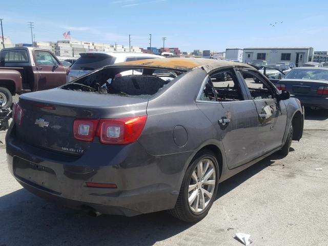1G11H5SA2DF243661 - 2013 CHEVROLET MALIBU LTZ 石墨色 照片 4