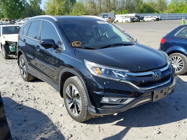 5J6RM3H95GL010882 - 2016 HONDA CR-V TOURI BLACK photo 1