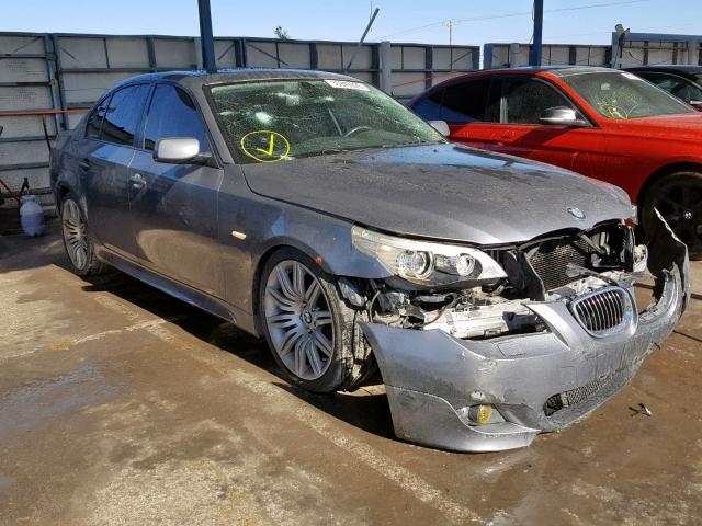 WBANW53548CT50246 - 2008 BMW 550 I GRAY photo 1