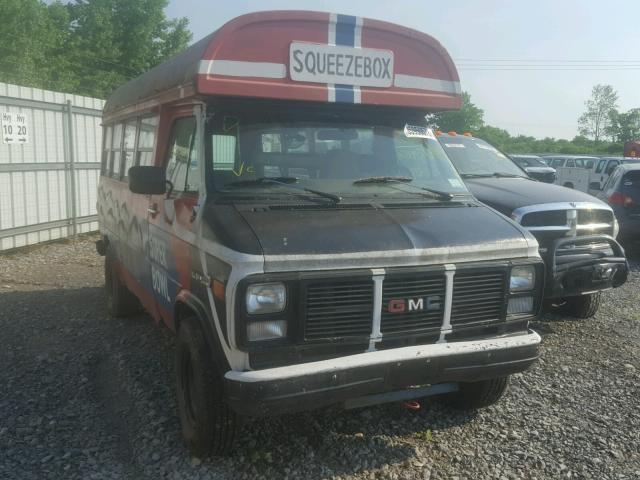 1GDGG35K2L7520617 - 1990 GMC RALLY WAGO GRAY photo 1