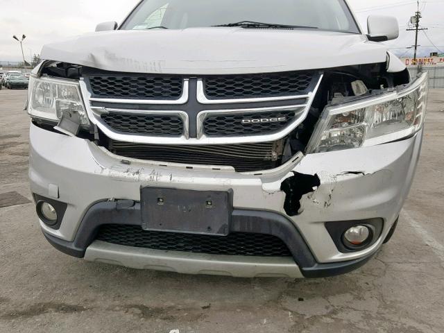 3D4PG1FG6BT561896 - 2011 DODGE JOURNEY MA GRAY photo 9