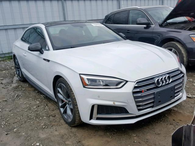 WAUR4AF57JA107284 - 2018 AUDI S5 PRESTIG WHITE photo 1