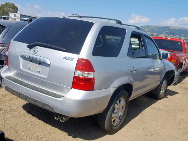 2HNYD18251H535058 - 2001 ACURA MDX SILVER photo 4