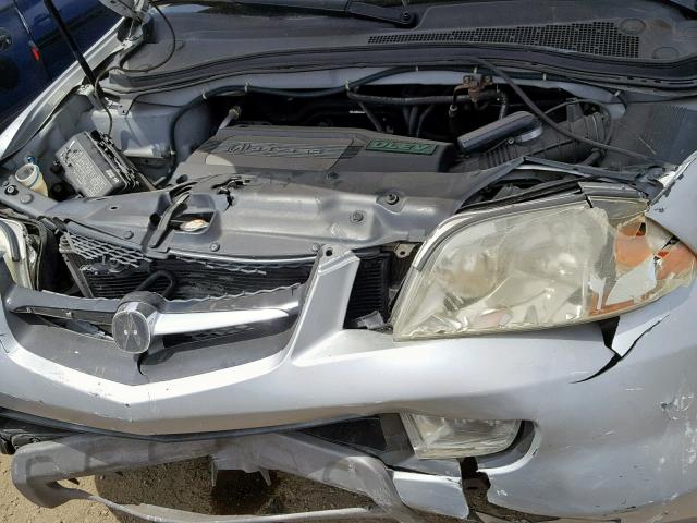 2HNYD18251H535058 - 2001 ACURA MDX SILVER photo 7