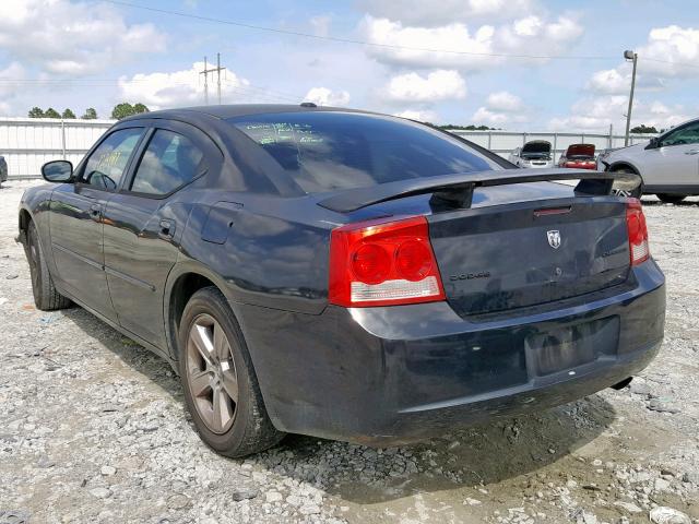 2B3CA3CV6AH128213 - 2010 DODGE CHARGER SX BLACK photo 3