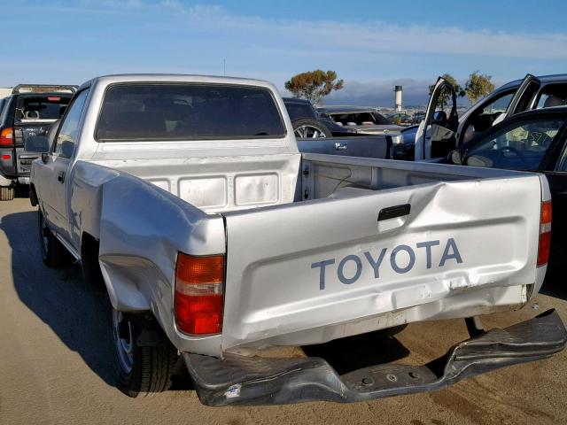 JT4RN81AXM0076247 - 1991 TOYOTA PICKUP 1/2 SILVER photo 3