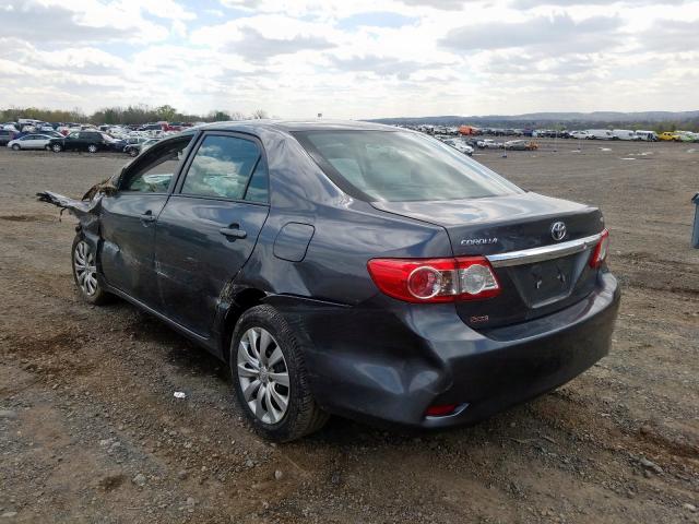 2T1BU4EEXCC771505 - 2012 TOYOTA COROLLA BASE  photo 3