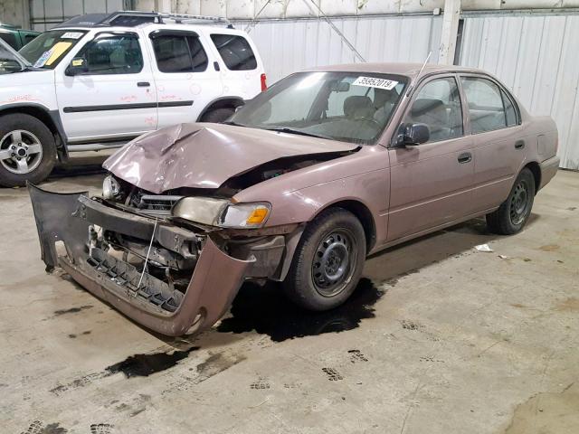 JT2AE04EXP0008203 - 1993 TOYOTA COROLLA TAN photo 2