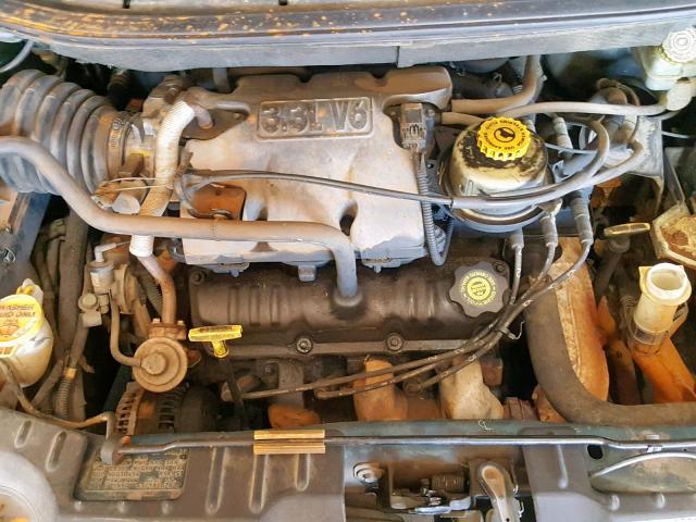 1B8GP44321B167676 - 2001 DODGE GRAND CARA GREEN photo 7