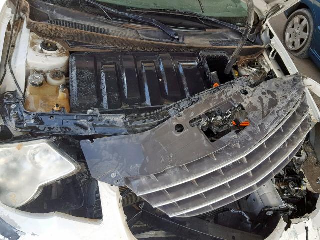 1C3LC56R37N556179 - 2007 CHRYSLER SEBRING TO WHITE photo 7