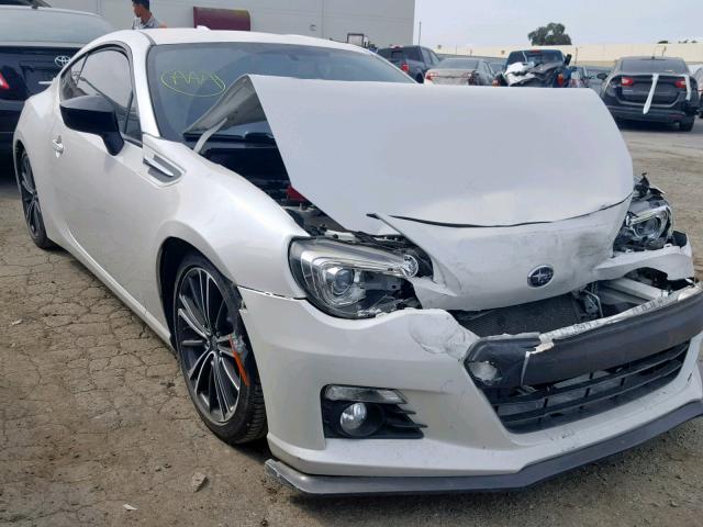 JF1ZCAC19D1601339 - 2013 SUBARU BRZ 2.0 LI WHITE photo 1